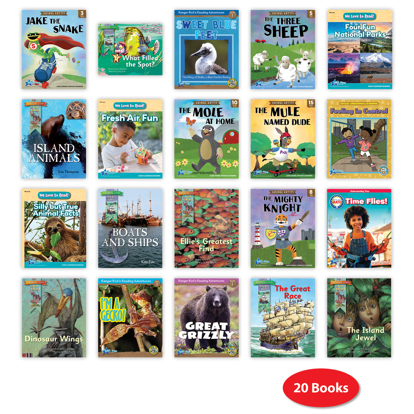 Early (Levels E–J) Classroom Library Set