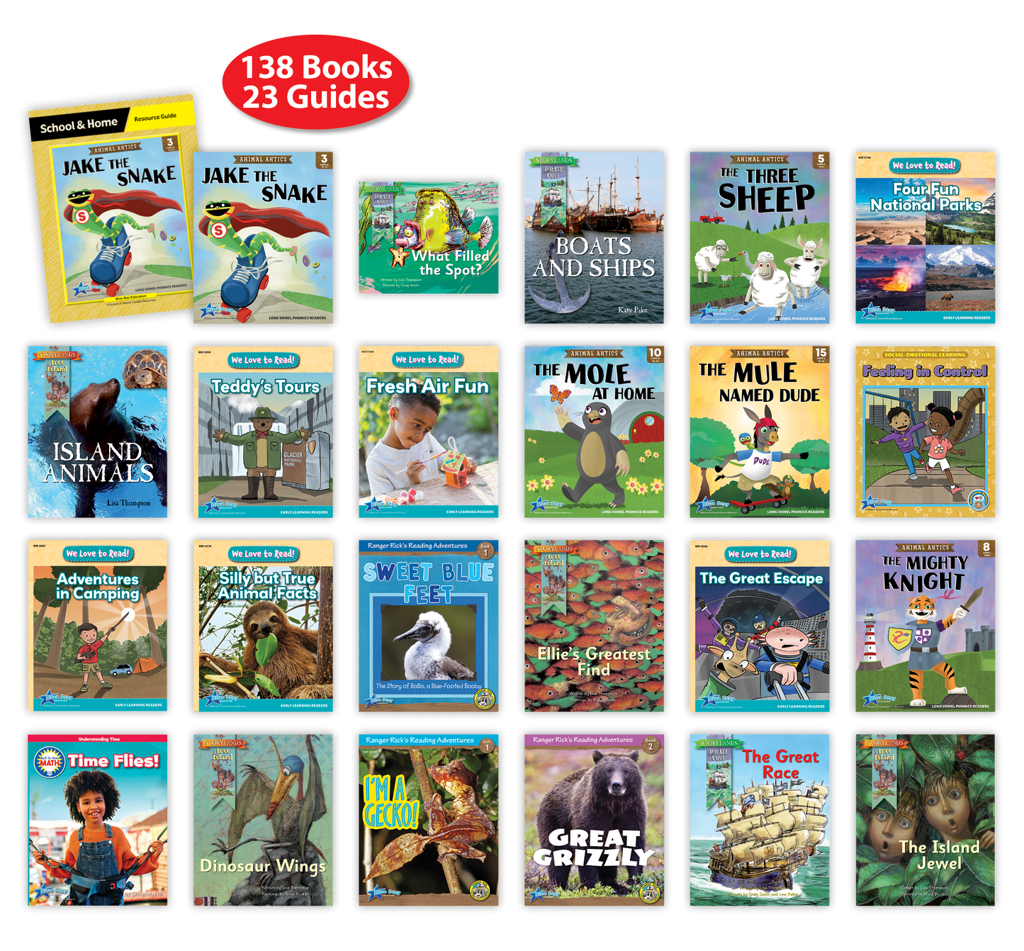 Early (Levels E–J) Book Room Set