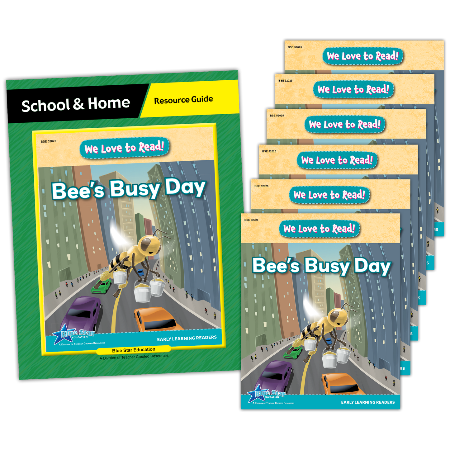 We Love to Read: Bee's Busy Day Fiction Emergent/Early Book Room