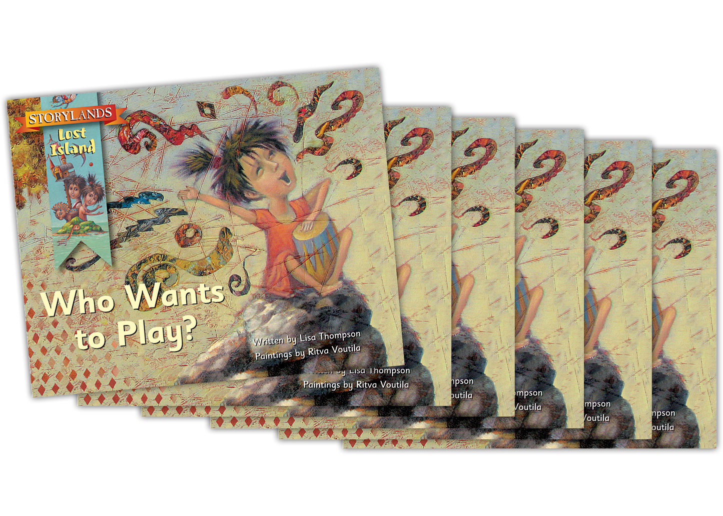 Lost Island: Who Wants to Play? 6-pack