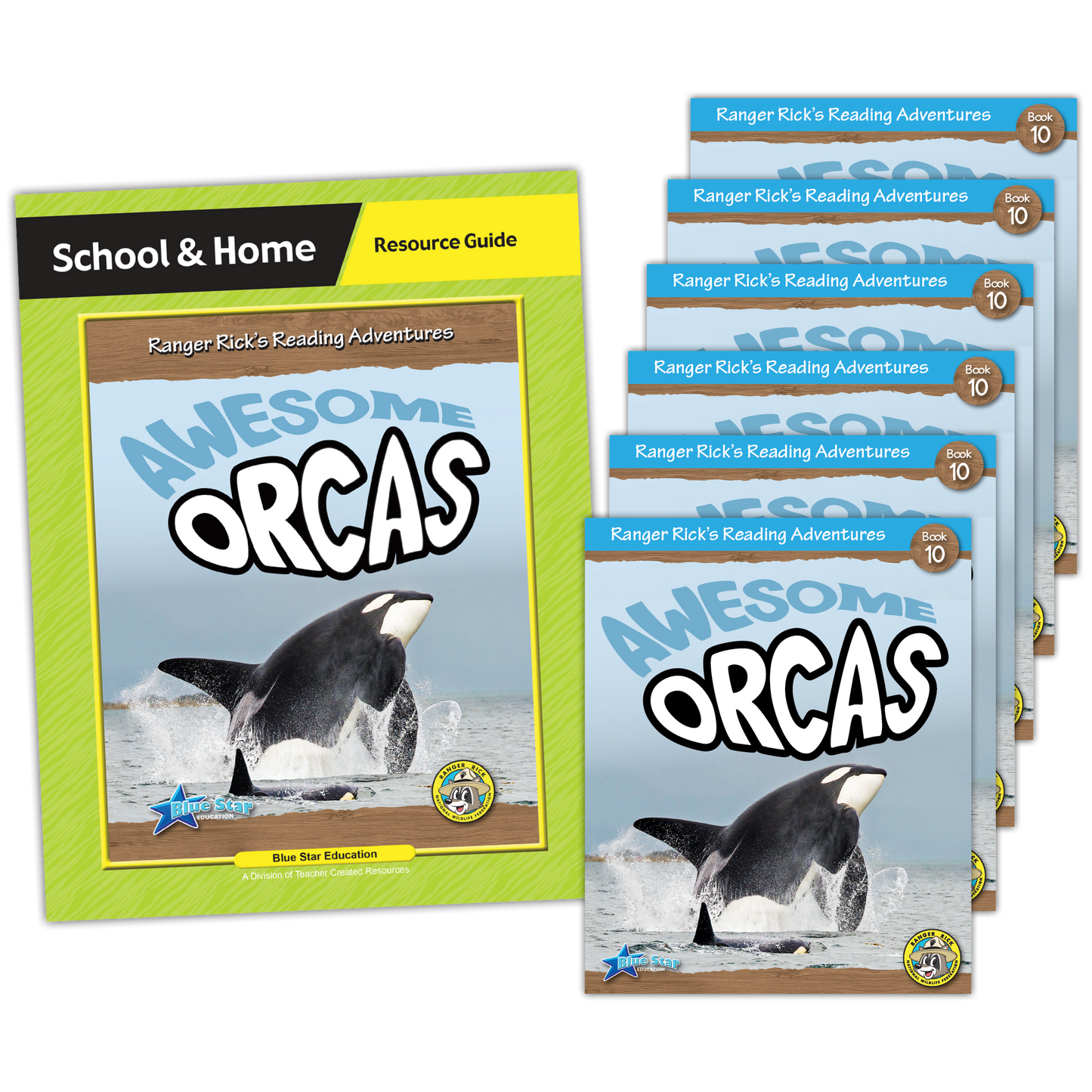 Ranger Rick's Reading Adventures: Awesome Orcas - Level T Book RoomRanger Rick's Reading Adventures: