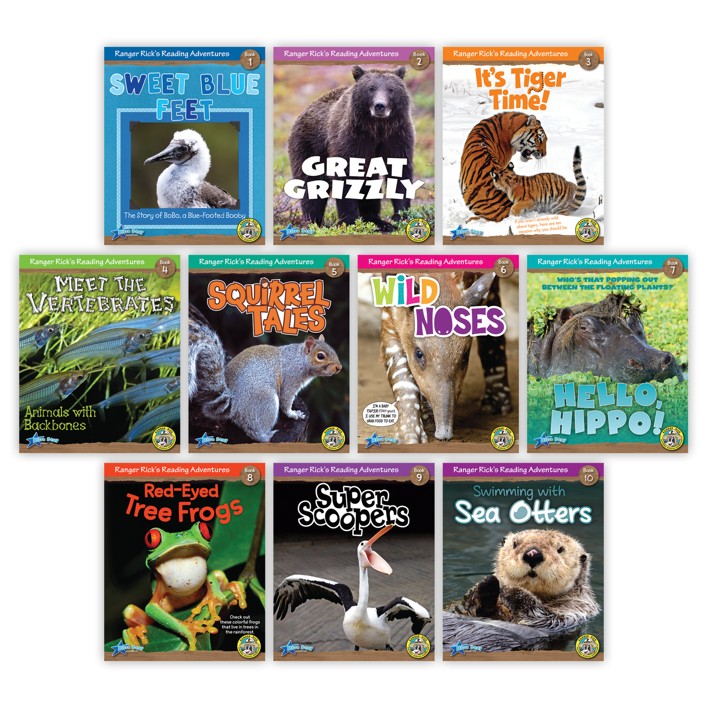 Ranger Rick's Reading Adventures Level A: Add-On Pack Grades 2-3 (10 books)