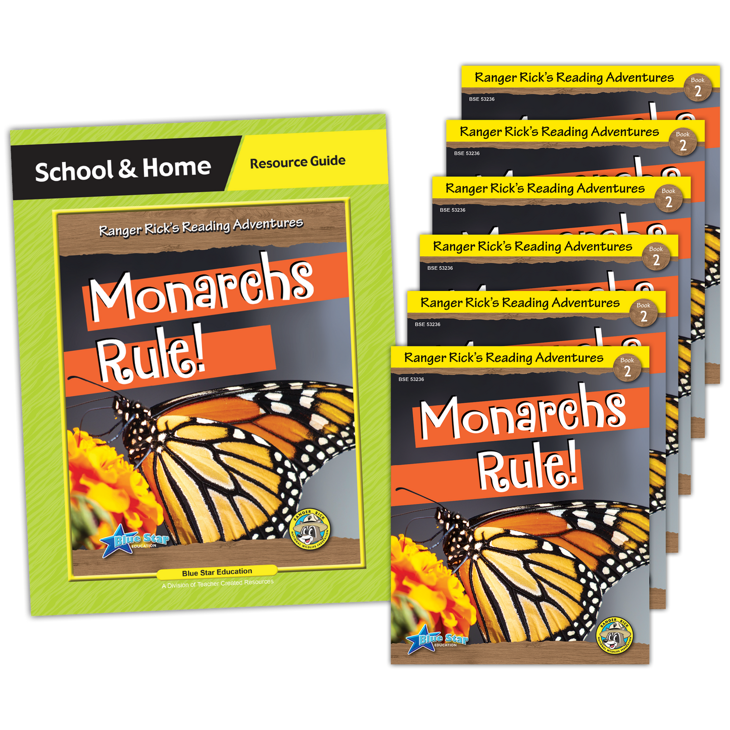 Ranger Rick's Reading Adventures: Monarchs Rule! - Level K/L Book Room