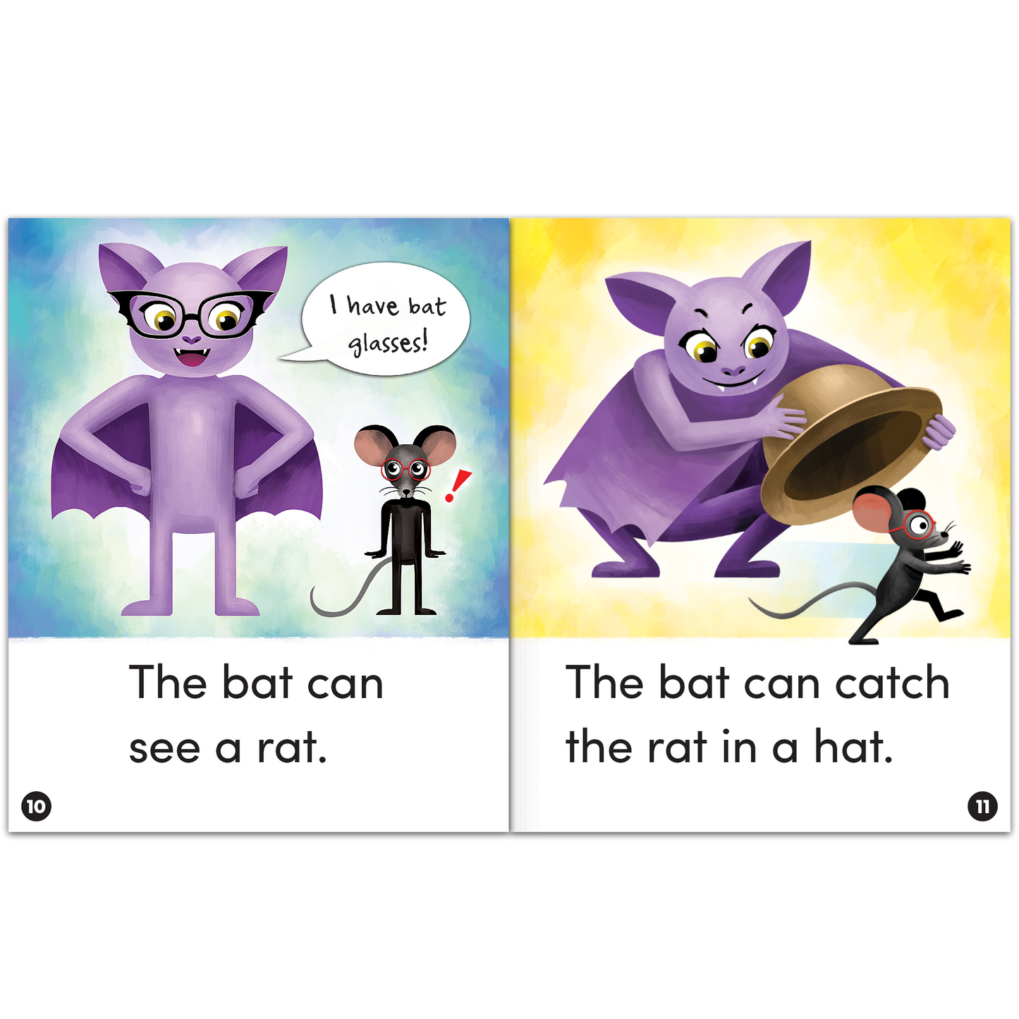 Animal Antics: That Busy Bat - Short Vowel a Reader - 6 Pack