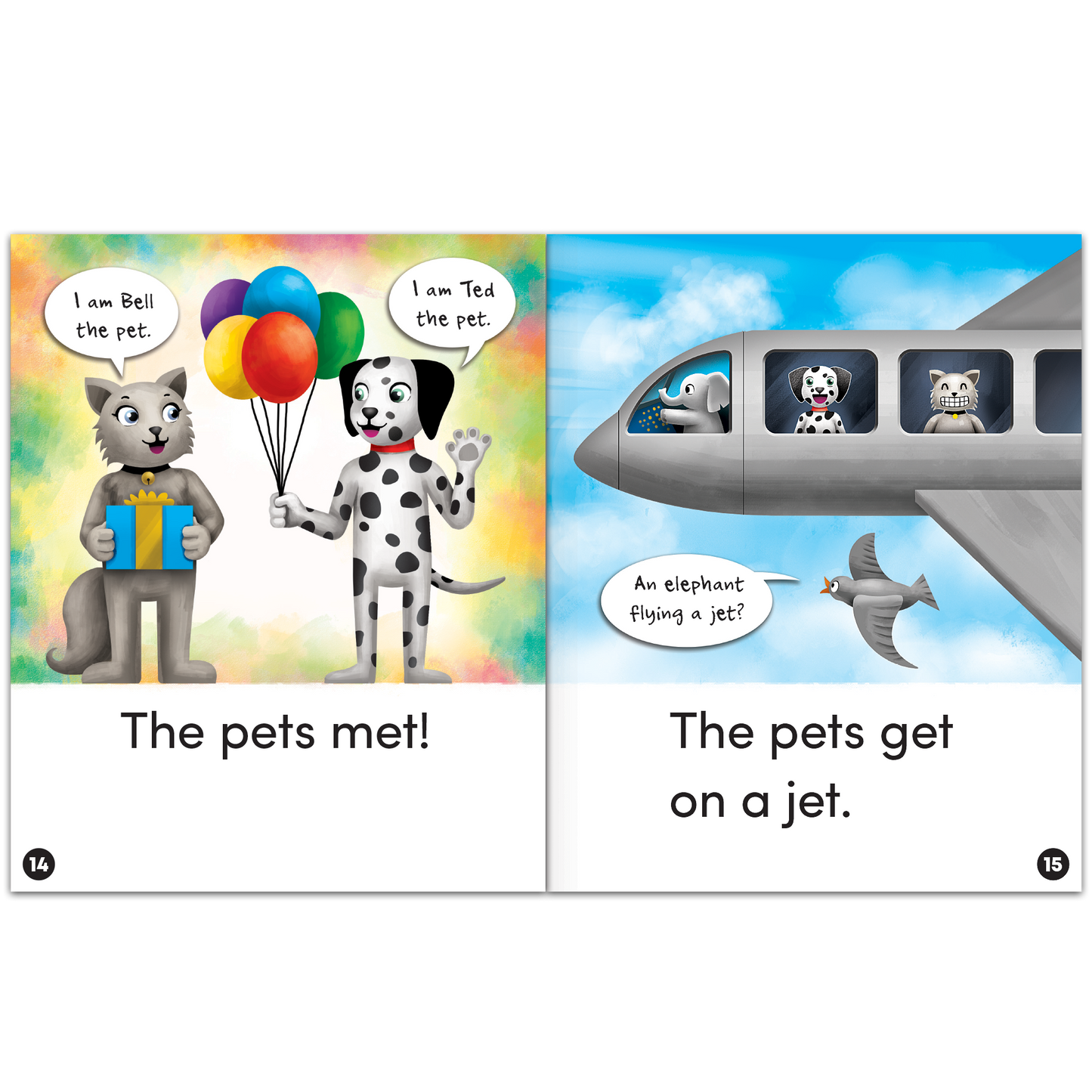 Animal Antics: The Best Pets - Short e Vowel Book Room