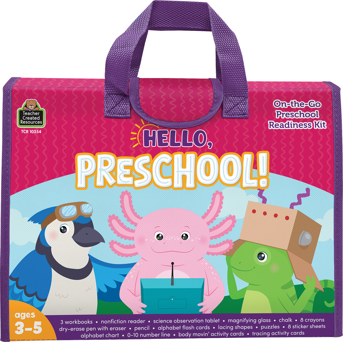 Hello, Preschool! On-the-Go Pre-K Readiness Kit