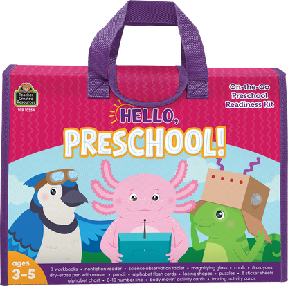 Hello, Preschool! On-the-Go Pre-K Readiness Kit