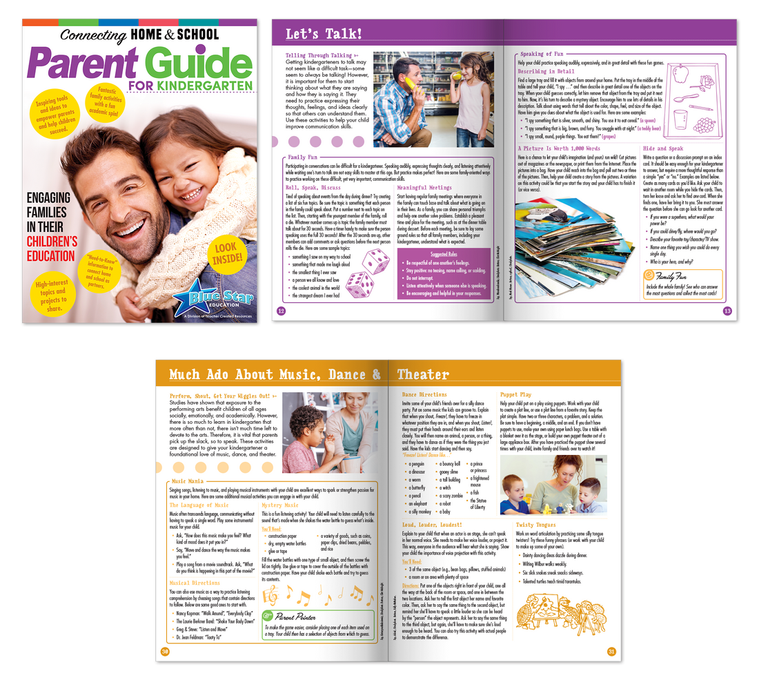 Connecting Home & School Parent Guide for Kindergarten – Blue Star ...