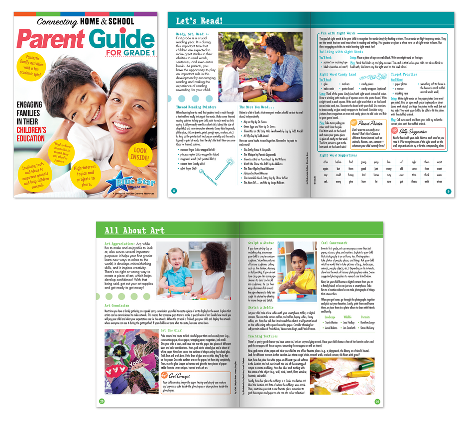 Connecting Home & School Parent Guides Blue Star Education