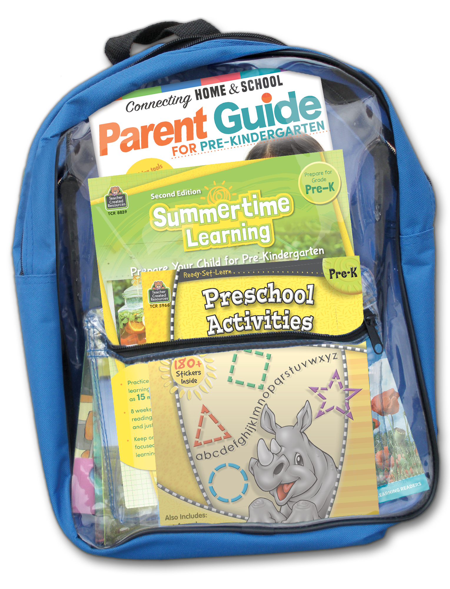 Learning Backpack Summertime Learning: Preparing For Pre-K Backpack – Blue Star Education