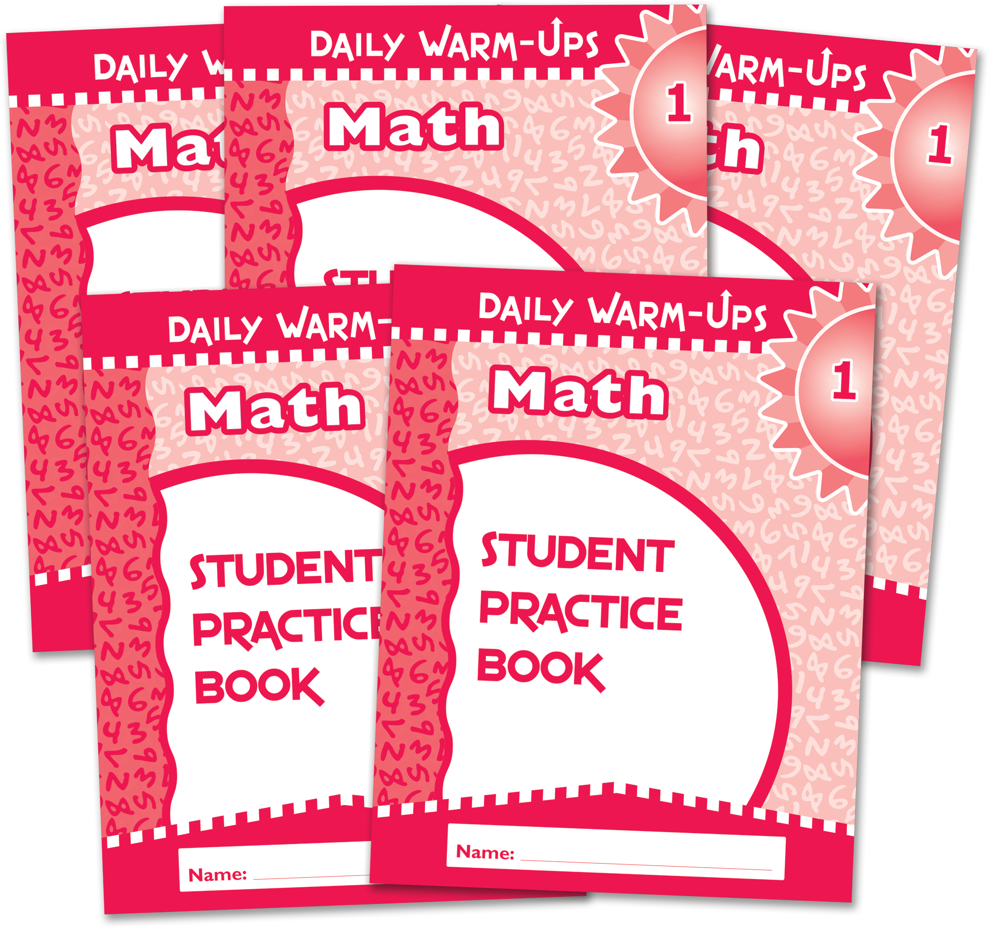 A Ruled Up Math Book Daily Warm-Ups Student Book 5-Pack: Math Grade 1 – Blue Star Education