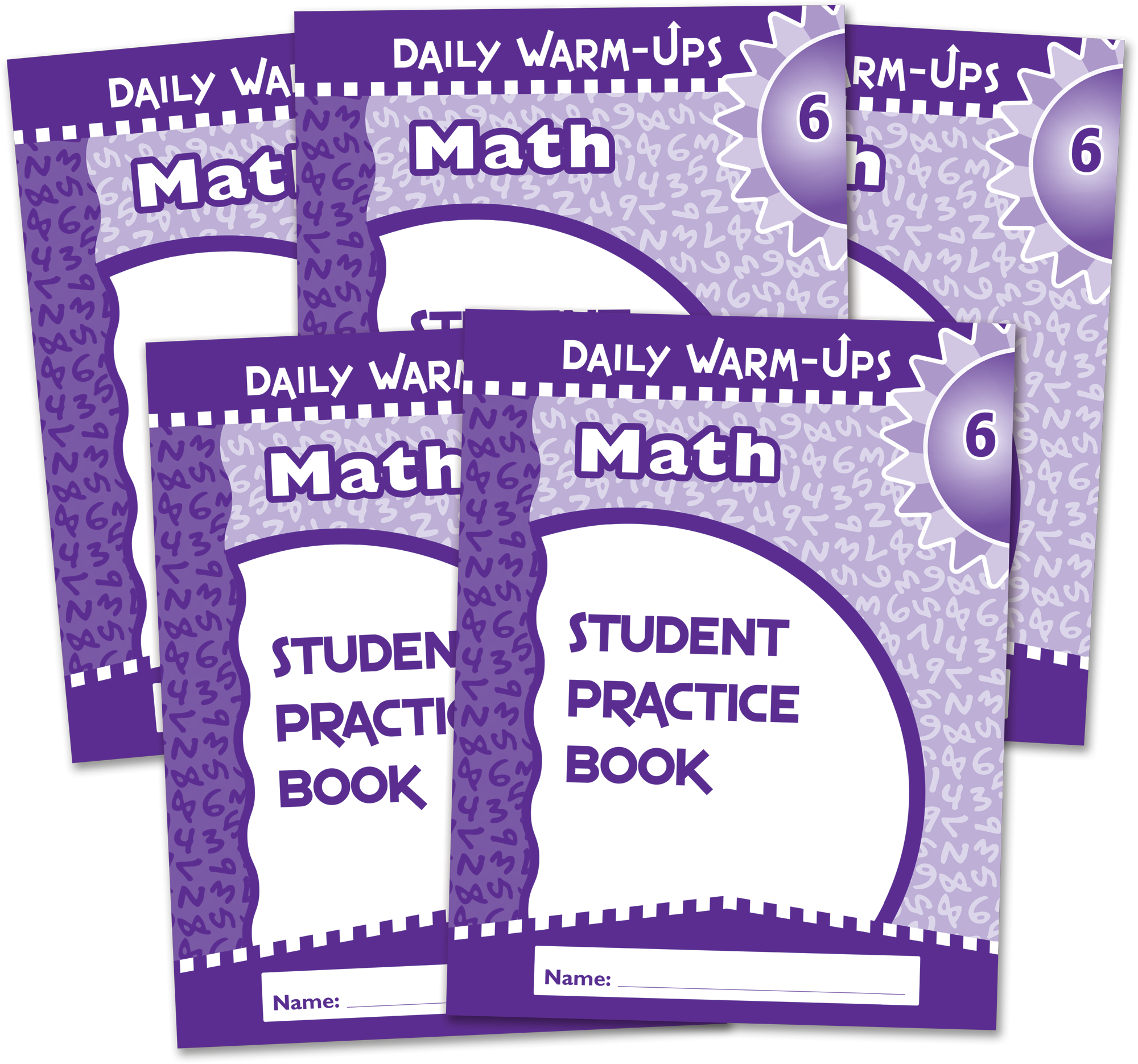 Daily Math Practice Book6 Daily Warm-Ups Student Book 5-Pack: Math Grade 6 – Blue Star Education