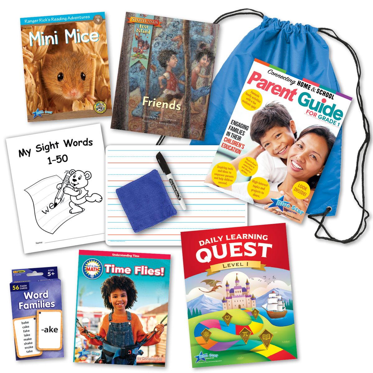 First Grader Backpack Back-to-School Backpack First Grade – Blue Star Education