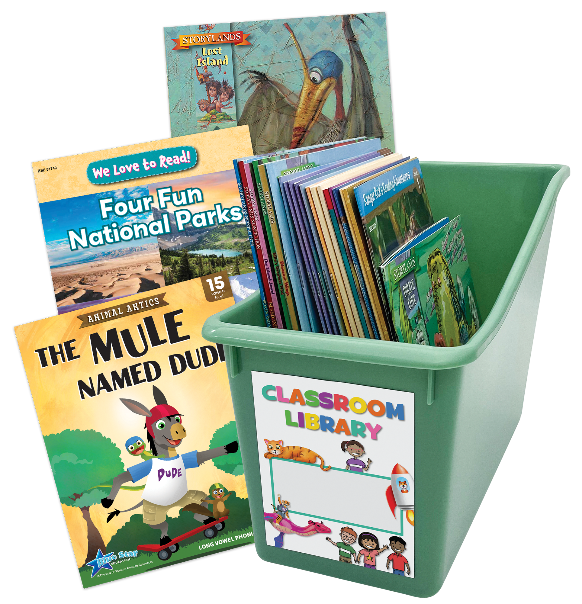 Read Set Library Early (Levels E–J) Classroom Library Set – Blue Star Education