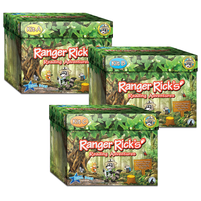Reader Riddles Ranger Rick Ranger Rick's Reading Adventures Complete Program Grades 2-5 โ Blue ...