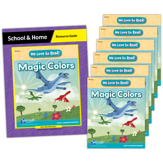 We Love to Read: Magic Colors Fiction Emergent/Early Book Room