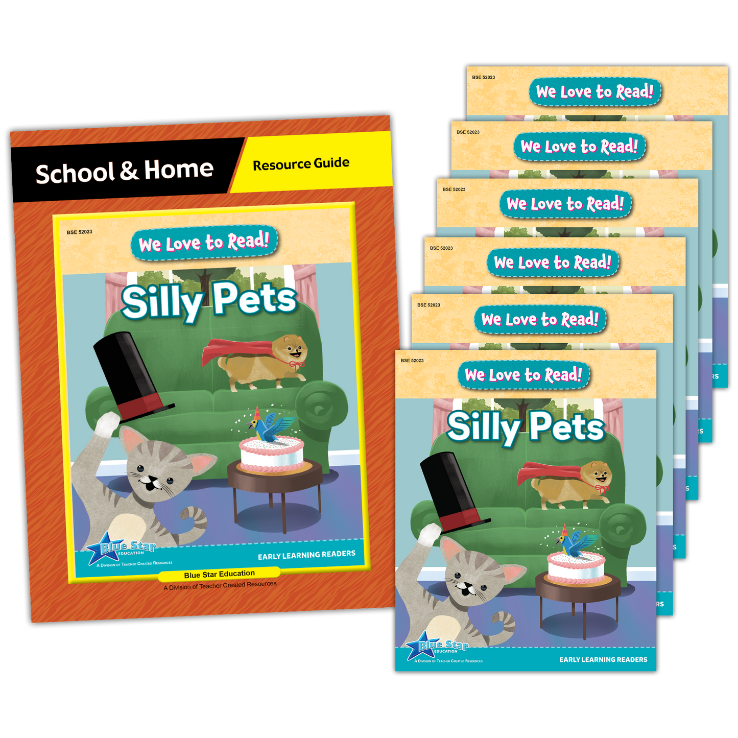 We Love to Read: Silly Pets Fiction Emergent/Early Book Room