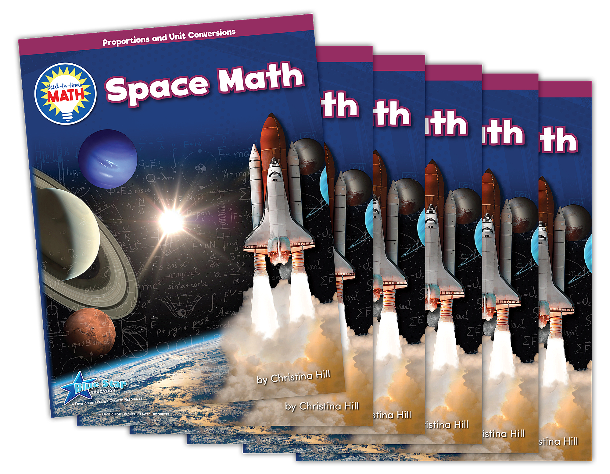 Pbs Math Space Need-to-Know Math: Space Math Reader 6-Pack – Blue Star Education