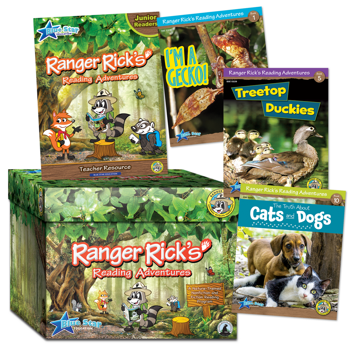 Reader Riddles Ranger Rick Ranger Rick's Reading Adventures Kit: Junior Readers โ Blue Star Education