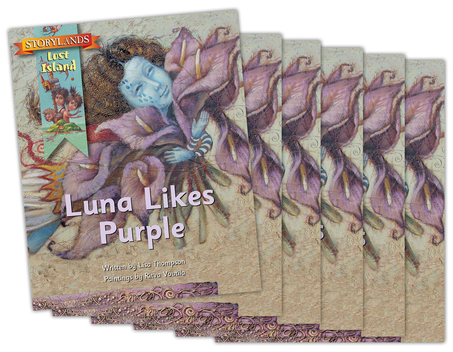 Lost Island: Luna Likes Purple 6-pack