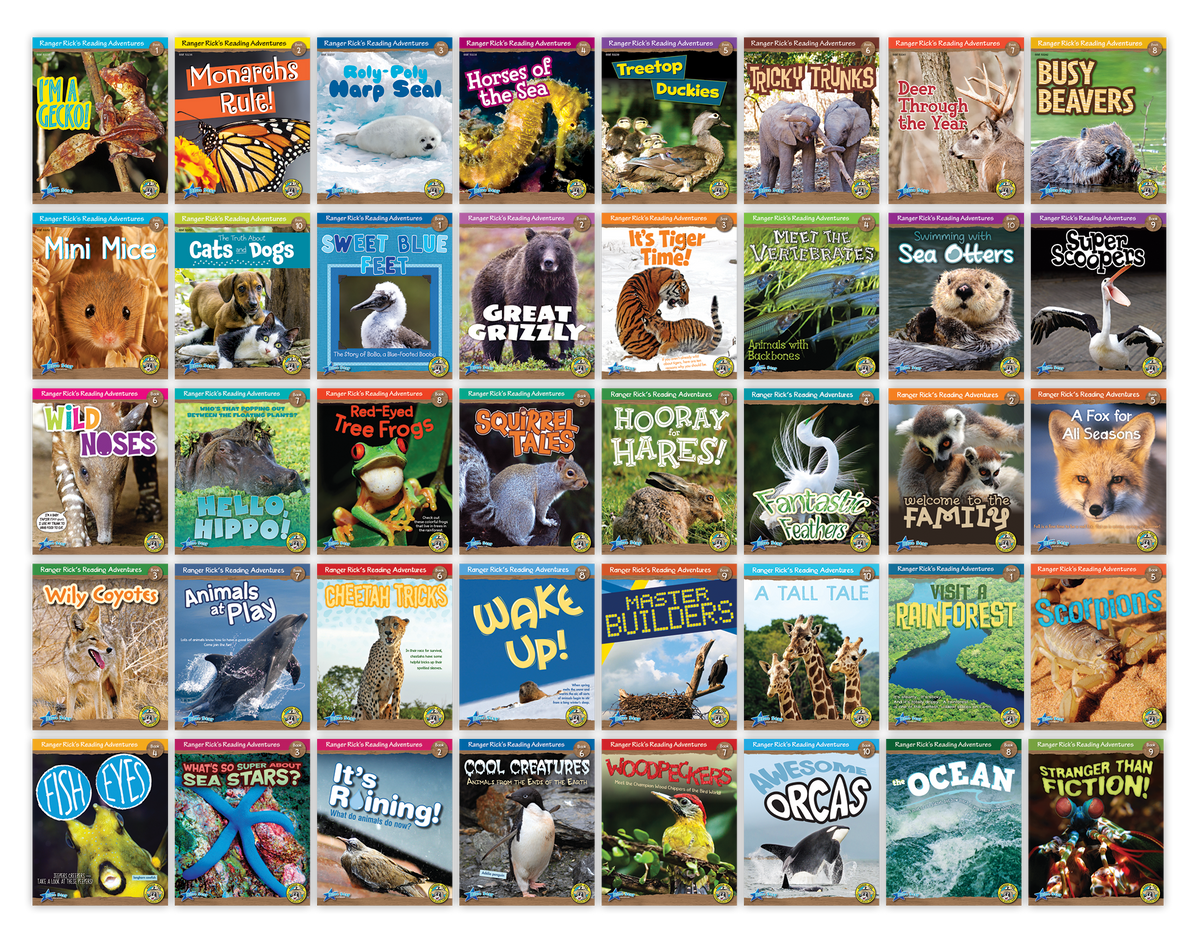 Reader Riddles Ranger Rick Ranger Rick's Reading Adventures Classroom Library Add-On Pack grades ...
