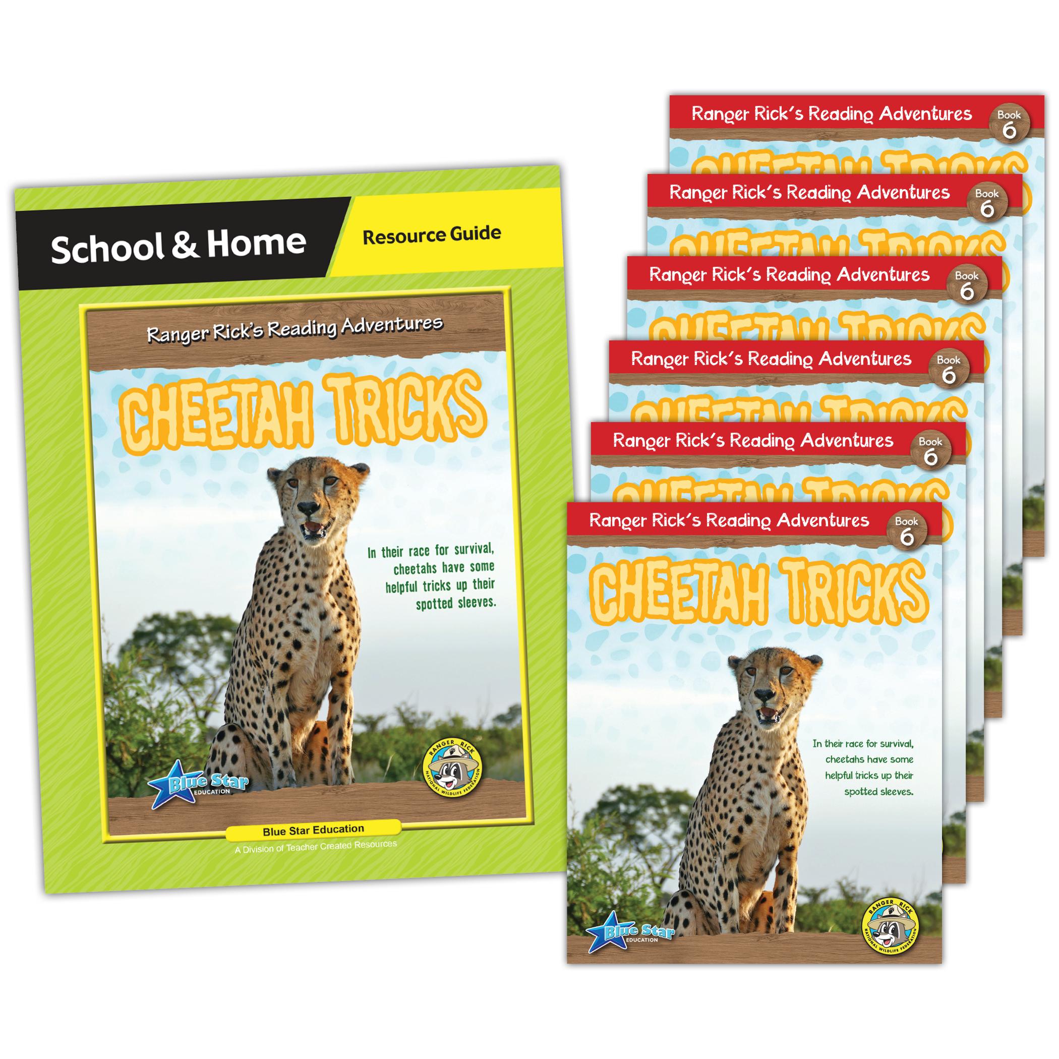 Reader Riddles Ranger Rick Ranger Rick's Reading Adventures: Cheetah Tricks - Level R/S Book Room ...
