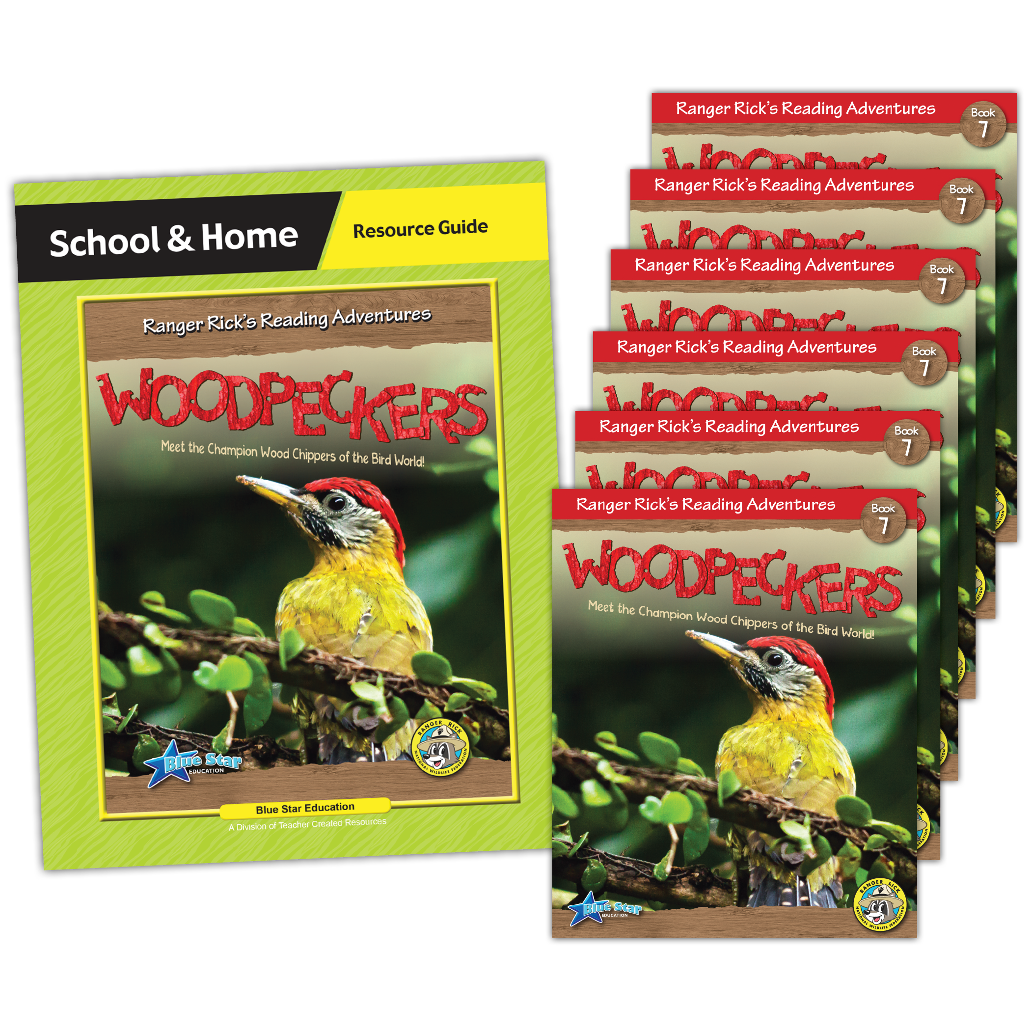 Reader Riddles Ranger Rick Ranger Rick's Reading Adventures: Woodpeckers - Level R/S Book Room ...