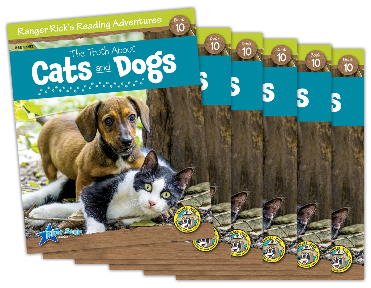 Reader Riddles Ranger Rick Ranger Rick's Reading Adventures: The Truth About Cats and Dogs 6-Pack ...