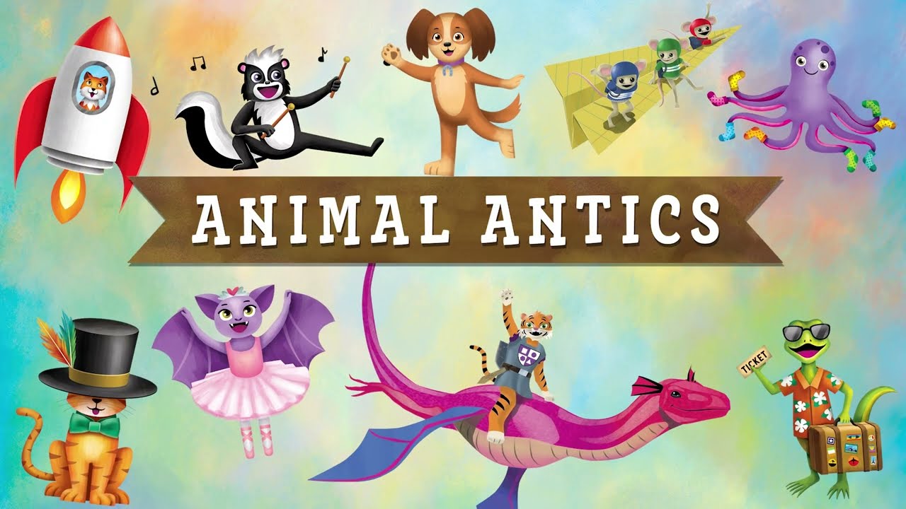Load video: Teach science-based reading instruction using engaging, fictional animal readers with Animal Antics! This series, designed for beginning readers, is built to support the five components of the science of reading. By focusing on short and long vowels, the program aims to strengthen students' decoding skills, phonemic awareness, and word recognition.